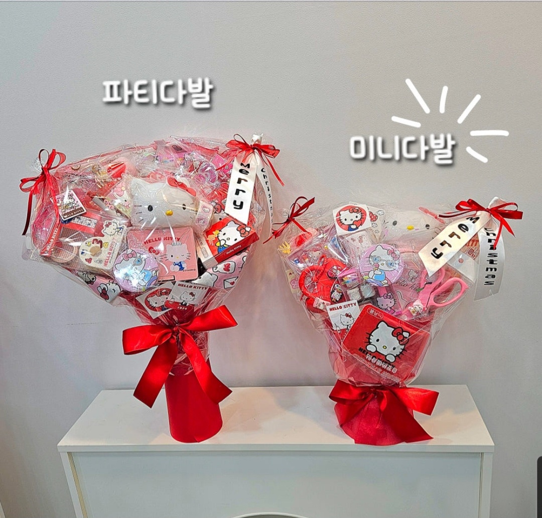 꽃다발 인형 문구 졸업식 입학식 학예회 재롱잔치 선물 학사모 - 상품 이미지