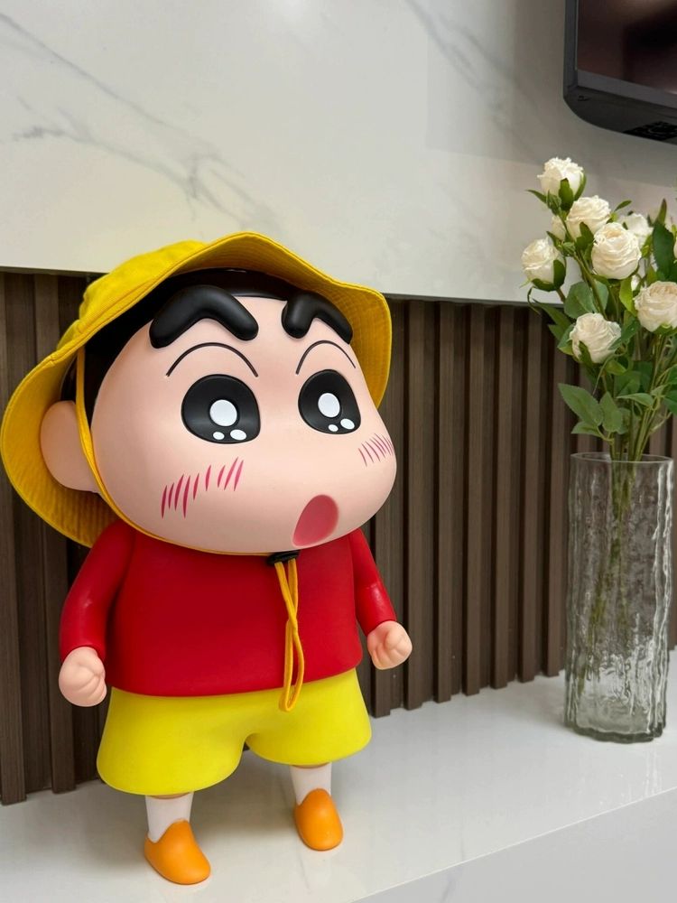 짱구 대형 피규어 40cm 크레용신짱 모델 선물 거실 침실 업소 장식 인테리어 흰둥이 28cm - 상세 이미지 5
