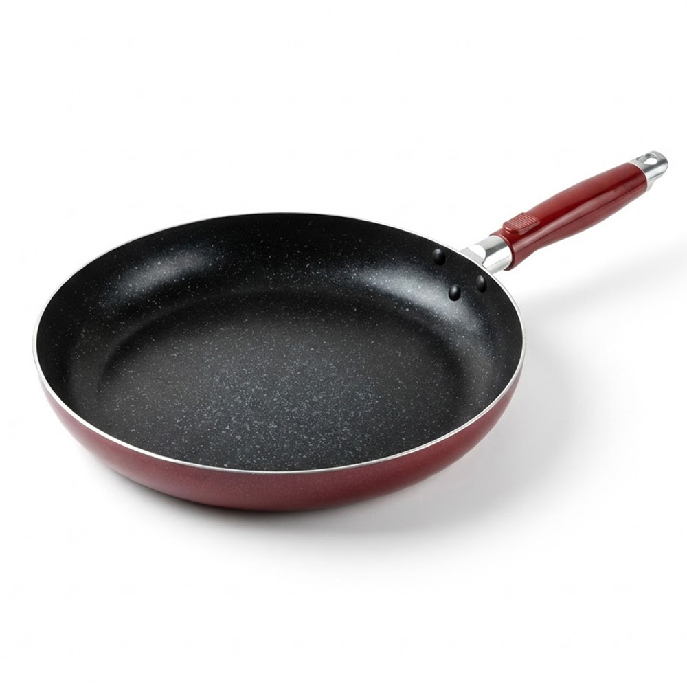 가벼운 대형 마블 스톤 코팅 업소용 후라이팬 30cm