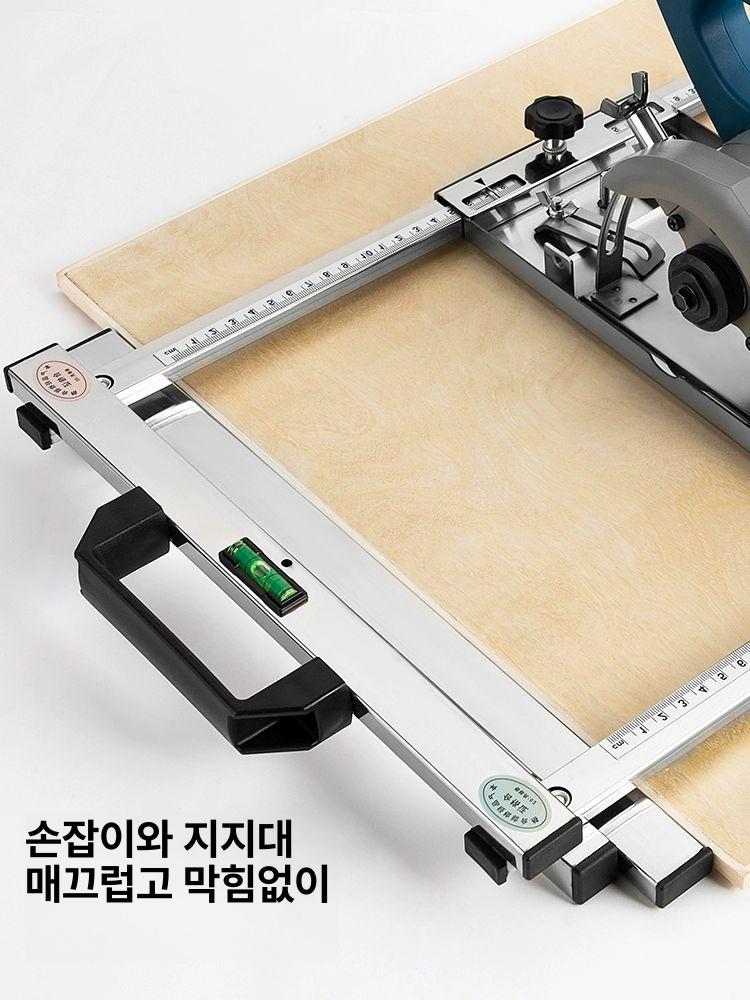 절단기 고정프레임 커팅기 타일 가이드 목재 포지셔닝 두꺼워진 7인치장축 - 상세 이미지 4