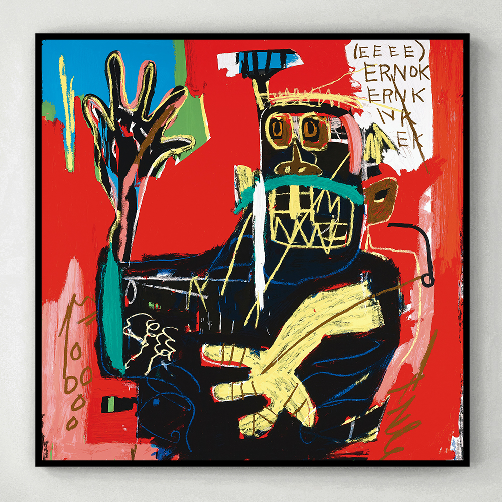 장 미셸 바스키아 인테리어 그림 액자 포스터 명화 13 Untitled, ernok 1982 - 상세 이미지 3
