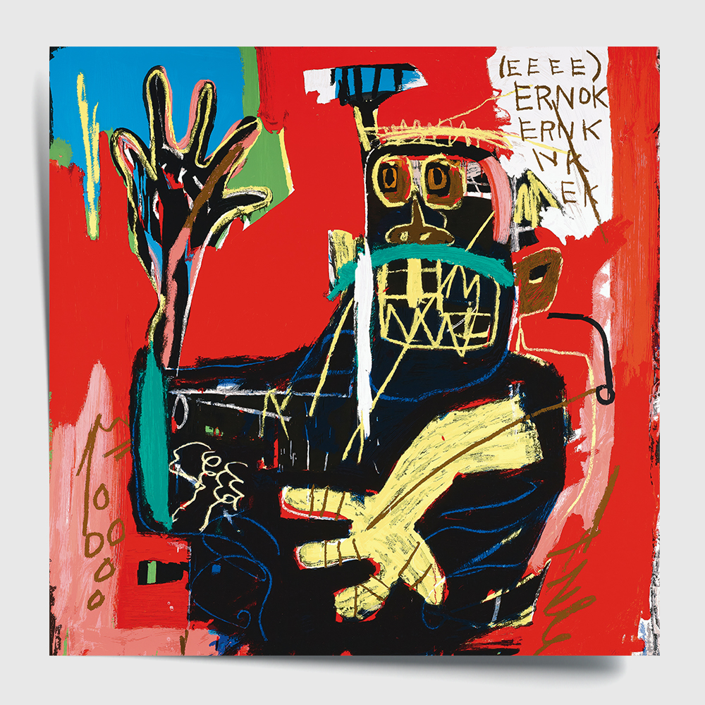 장 미셸 바스키아 인테리어 그림 액자 포스터 명화 13 Untitled, ernok 1982 - 상세 이미지 2