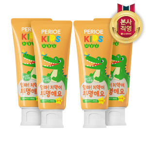 페리오키즈 엄마치약이투명해요 고불소치약 80g 4개 육아맘 솔직 후기 | 실사용 리뷰 - 상품 이미지 2