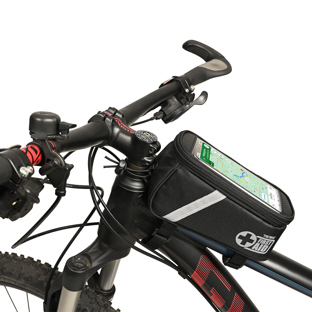 독일 브랜드 트로이카 BIKE BAG FIRST AID 오토바이&자전거 핸들 가방(BKB16/BK) - 상세 이미지 4