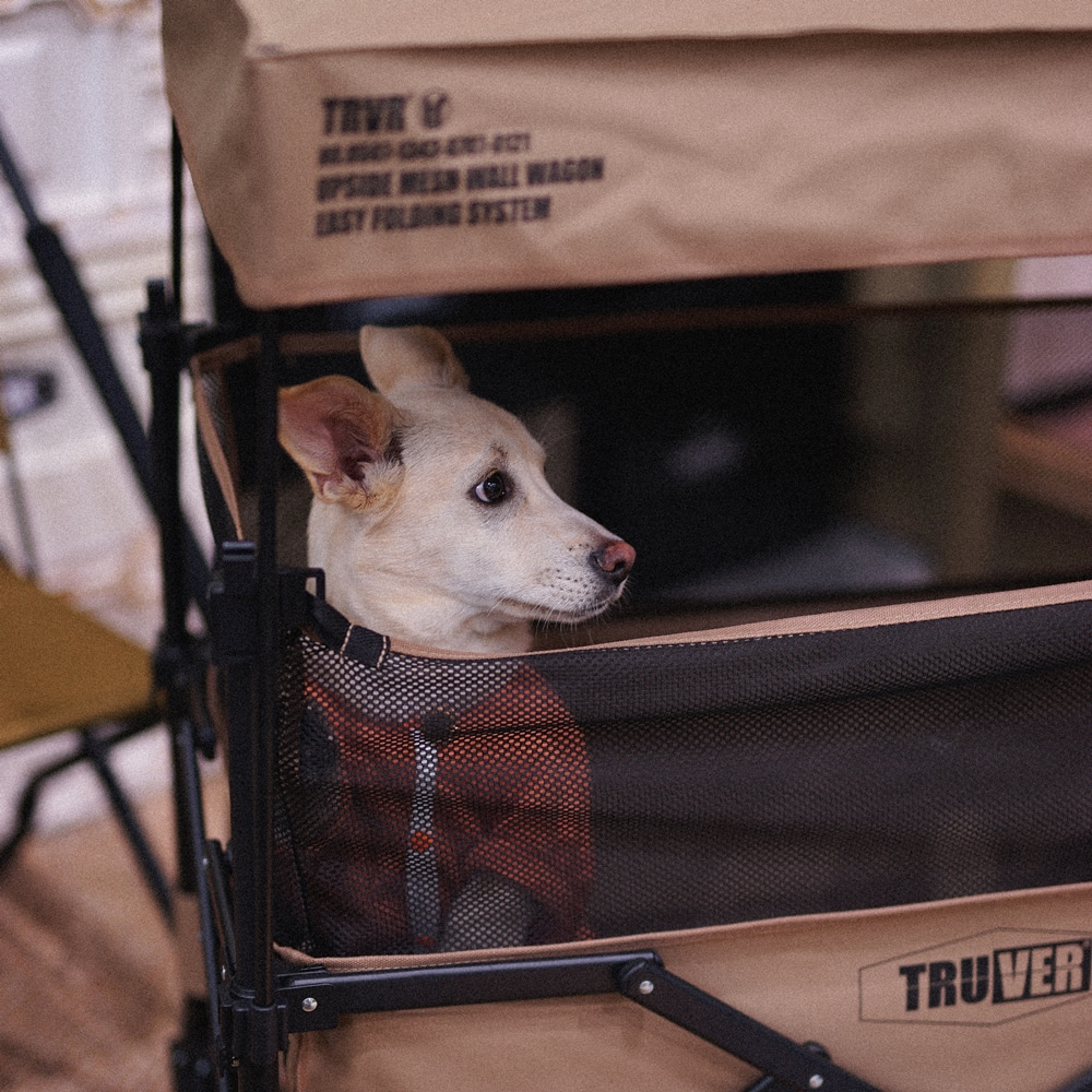 트루버 캠핑용웨건 2단접이식카트 수레 캐리어 대형