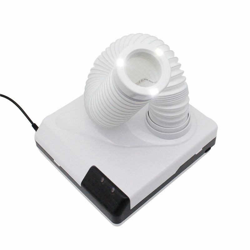 먼지 흡입기 분진 흡진기 상자 화이트 네일샵 청소기 화이트 필터1개 - 상품 이미지