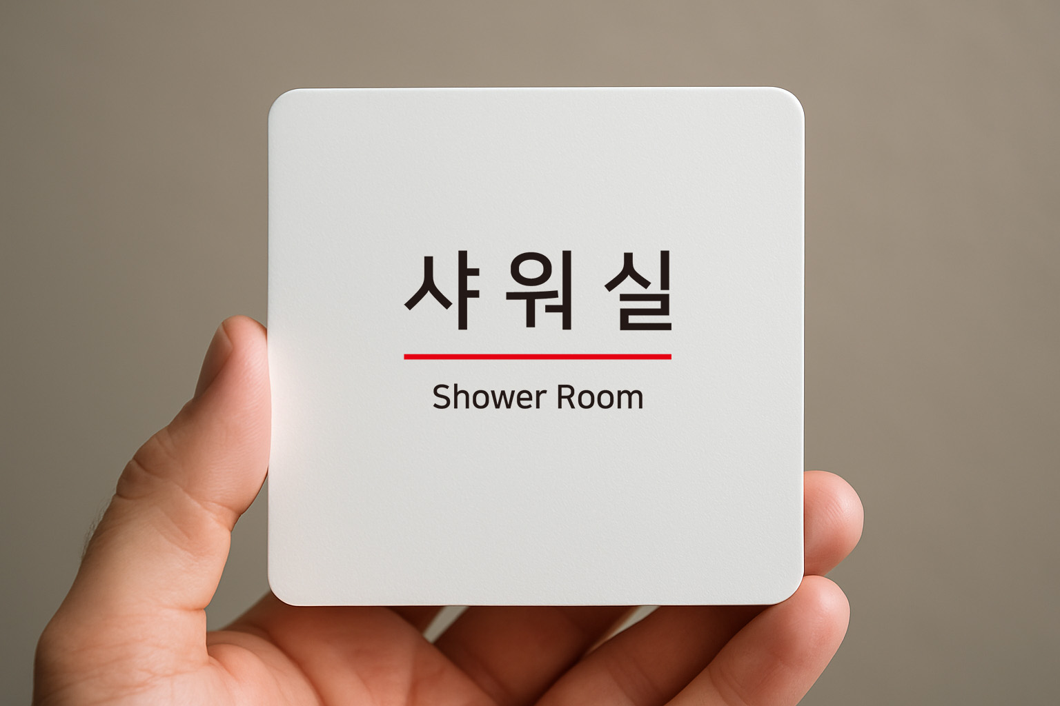 샤워실 안내판 탈의실 화장실 목욕탕 표지판 아크릴 표찰 팻말 315 100x100