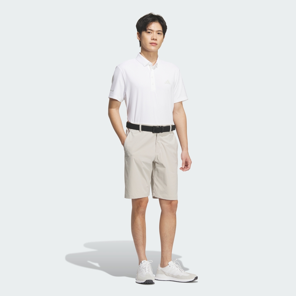 [아디다스 공식] PIQUE BUTTON DOWN 숏 슬리브 폴로 셔츠 JZ4310 - 상세 이미지 3