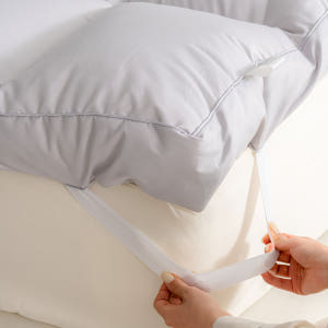 슬립슬러 12CM 두툼한 2층 알러지케어 미끄럼방지 슈퍼싱글 퀸 손님용 ... 솔직 후기 | 실제 배치 사진 포함 - 상품 이미지 4