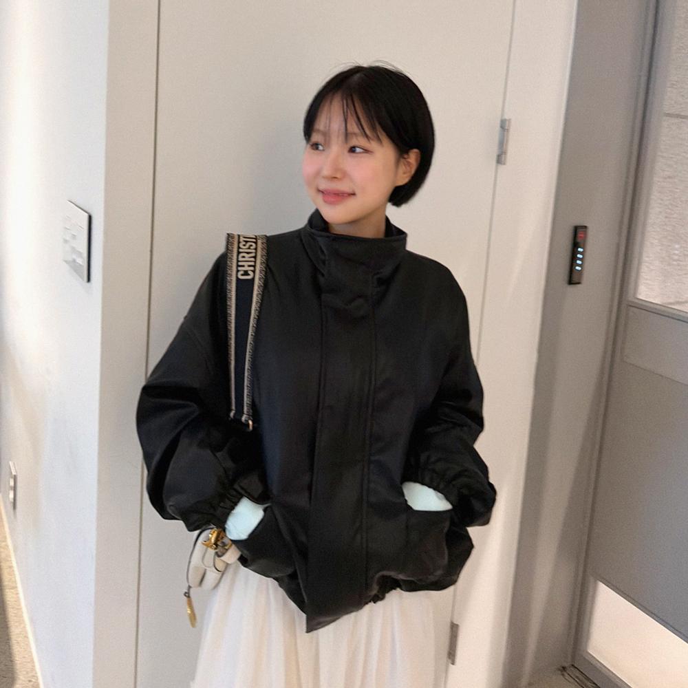 마알크스 레더 점퍼 - 상품 이미지