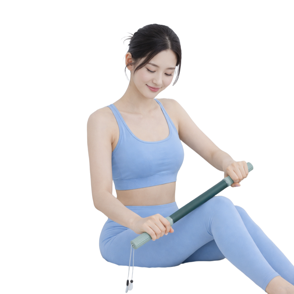 선티카 릴렉스바 마사지스틱 종아리 어깨 허벅지 바디 전신 마사지 스트레칭 봉 롤러 마사지기 상품 이미지