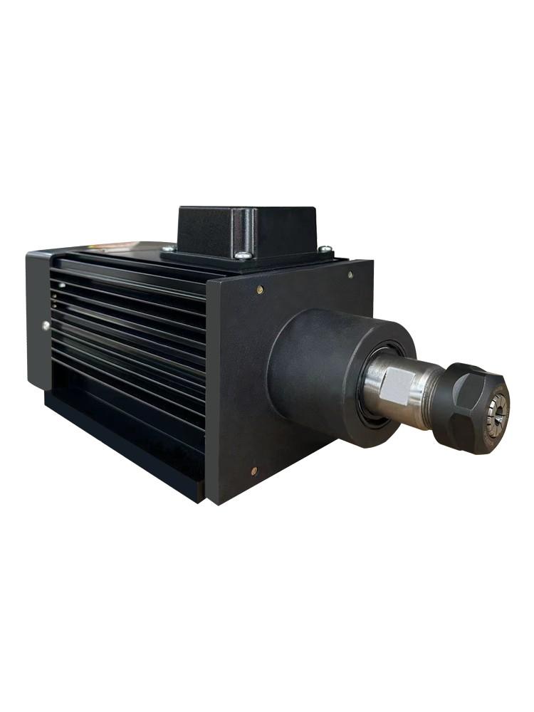 사각 스핀들 모터 목공 밀링 베어링 공작 조각기 380V 0.75kW 288RPM ER20 - 상품 이미지
