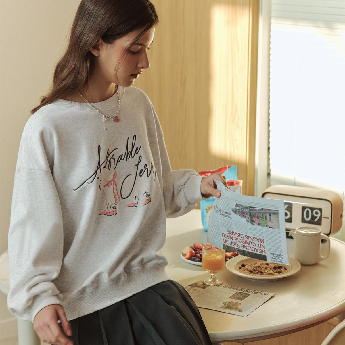 제로스트릿 리본 제리 맨투맨 RIBBON JERRY SWEATSHIRT OATMEAL 가격 비교 제로스트릿 제로스트릿 리본 제리 맨투맨 RIBBON JERRY SWEATSHIRT OATMEAL