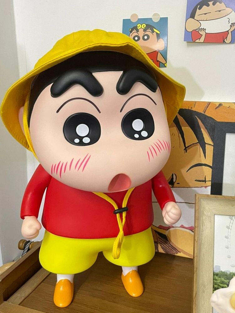 짱구 대형 피규어 40cm 크레용신짱 모델 선물 거실 침실 업소 장식 인테리어 흰둥이 28cm - 상세 이미지 3