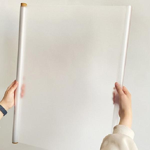 10M 60cm 반 투명 시트 지 무점착 탈부착 보호 필름 - 상품 이미지