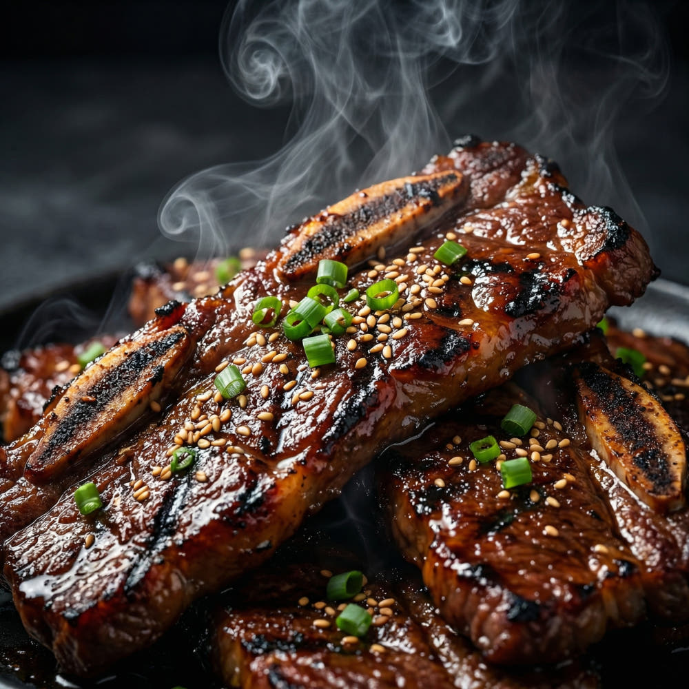 조리된 갈비 이미지