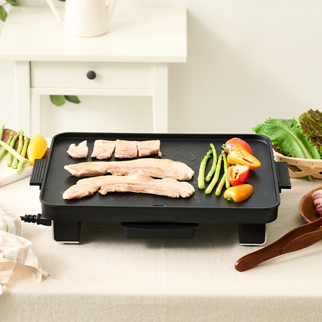 한일 전기그릴 고기 불판 가정용 삼겹살 멀티 명절 부침