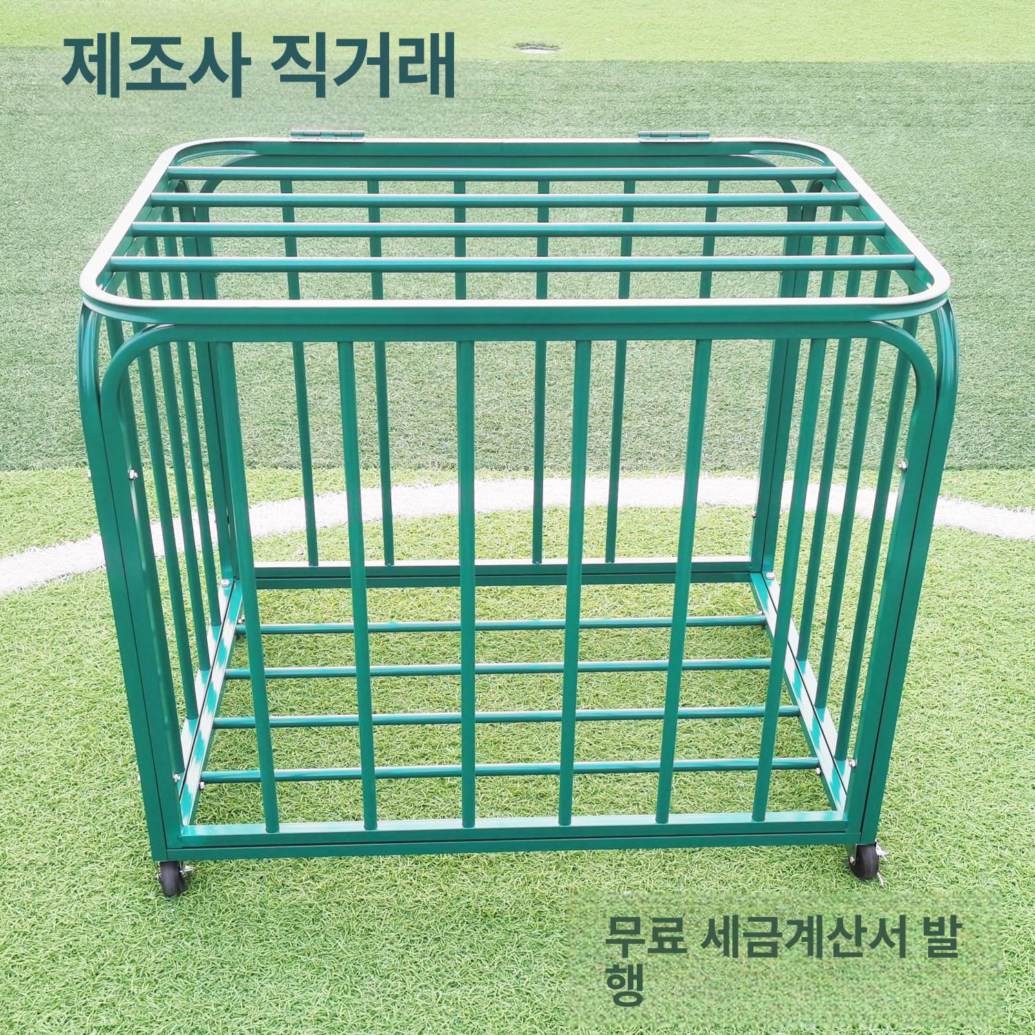 공 정리 보관함 폴딩 스토리지 프레임 그린 접이식 소형 - 상세 이미지 2