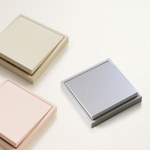 클릭 스위치 플래티넘 실버 1구 CLICK 일렉트릭 유럽형 정사각 조명 ... 실사용 후기 | 효과 있을까? - 상품 이미지 4