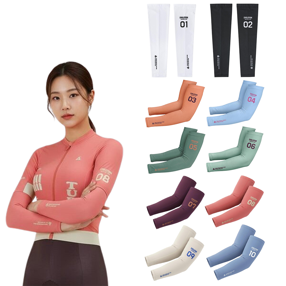 엠씨엔 자전거 팥토시 기능성 메쉬 쿨토시 자외선차단 10컬러 - 상품 이미지