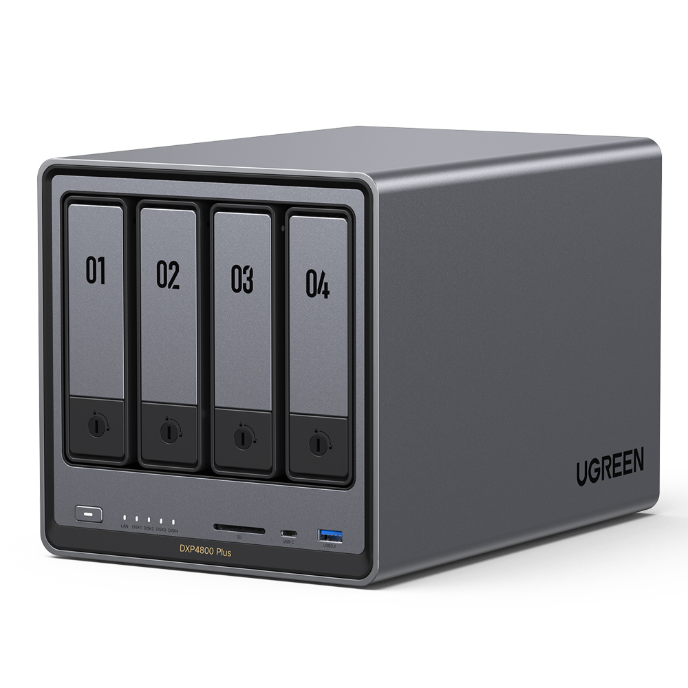 유그린 고성능 나스 4베이 NAS DXP4800Plus 퀵가이드 제공 상품 이미지