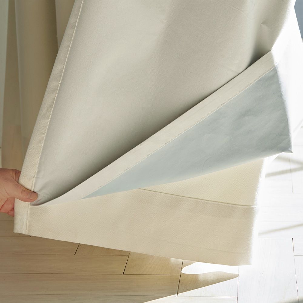 뷰하우스 스위트코트니 더블레이어 100% 암막커튼 아일렛형 방한 방풍 거실 안방