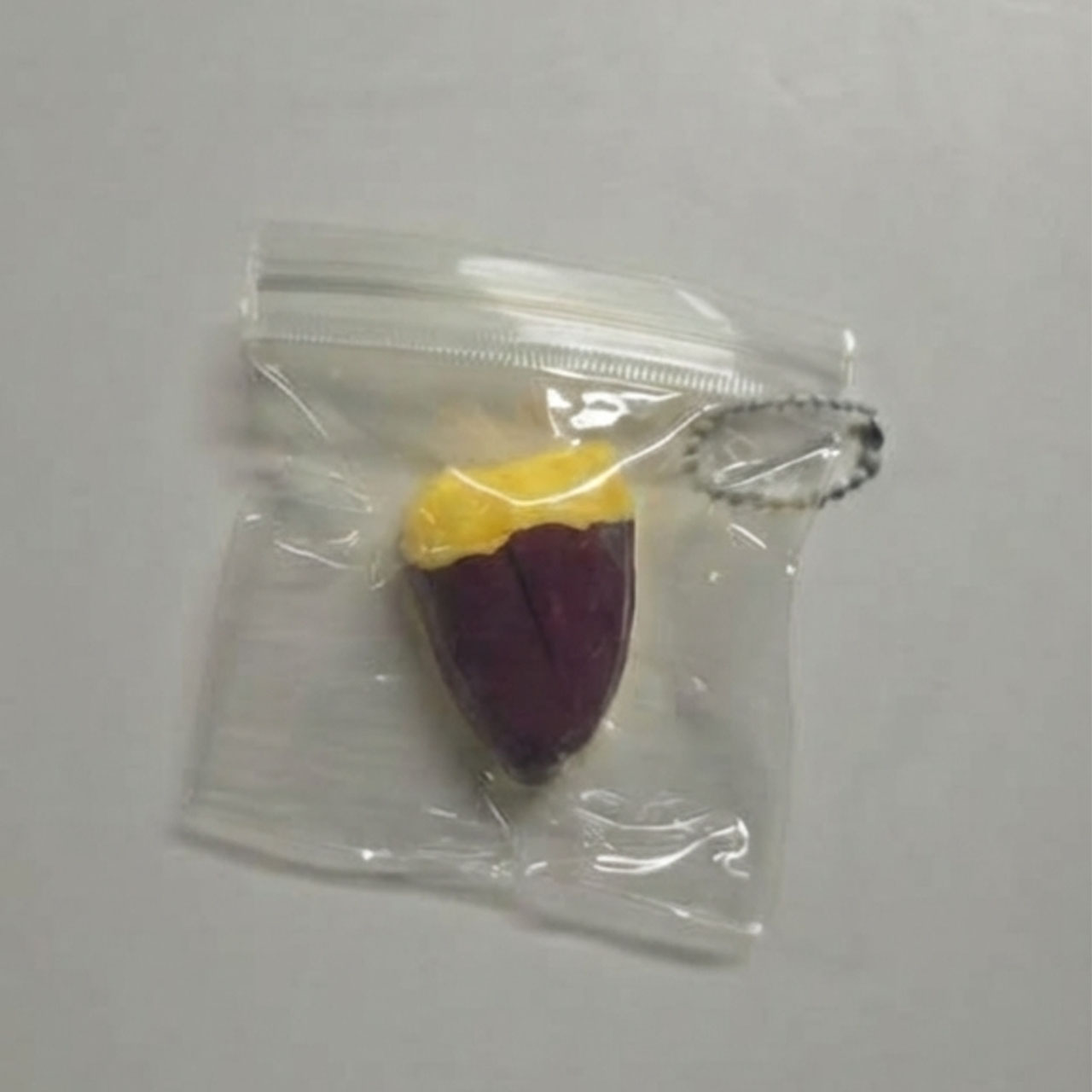 군 고구마 말랑이 지퍼팩 키링 힐링템 스퀴시 볼 주물럭 쫀득한 손장난감 스트레스볼 모찌 해소 - 상세 이미지 3