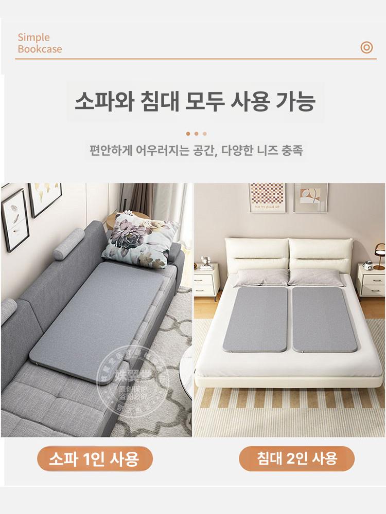 하드 보드 깔판 패드 원목 단단한 매트리스 우드 120 70cm 하드 커버 포함 허리 지지 하드 침대판 두께1.1cm - 상세 이미지 3