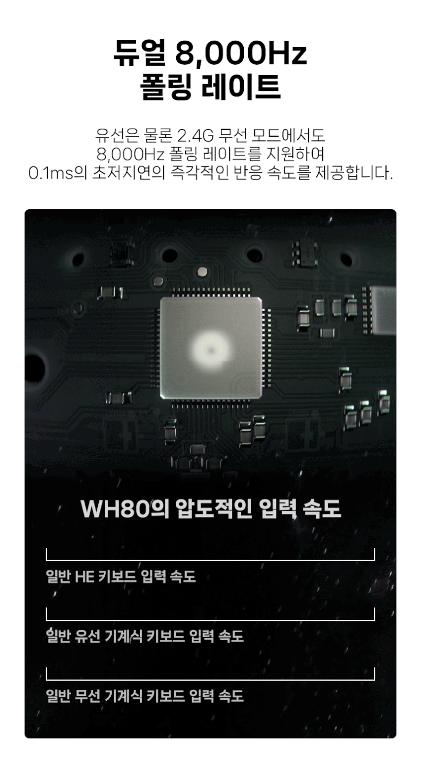 NUPHY WH80 기계식키보드 자석축 유무선 8K 래피드 트리거 네뷸라 블랙, 마그네틱 제이드 드래곤N 판매처 상세 정보 이미지 4
