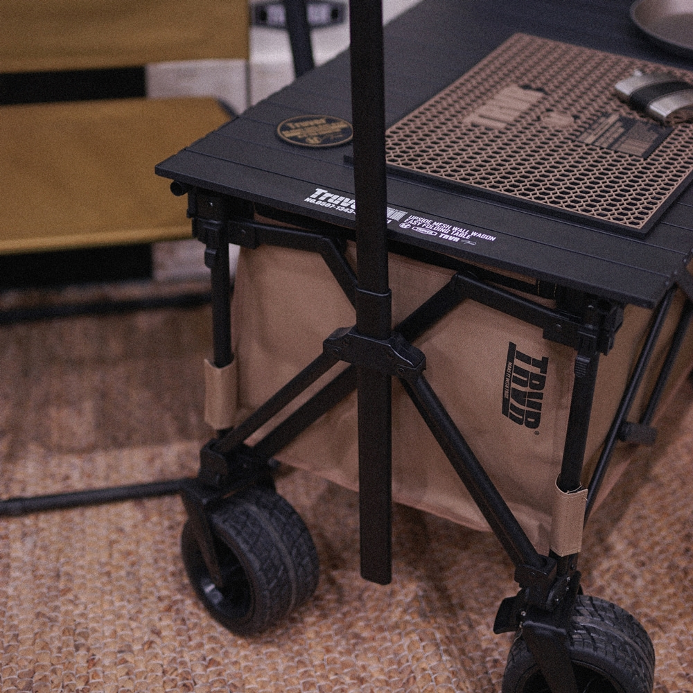 트루버 캠핑용웨건 2단접이식카트 수레 캐리어 대형