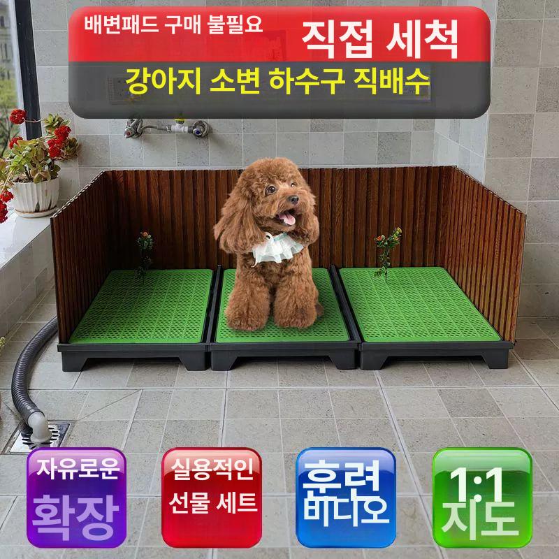 대형 강아지 견 배변패드 패드 패드판 파란색 없음 그린 2단 60 x 45cm - 상세 이미지 5