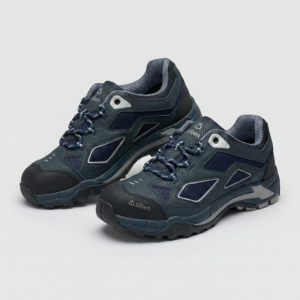 지벤 가벼운 경량 기능성 편한 안전화 작업화 ZB-162 ZB162+쿠션양말 제품 이미지