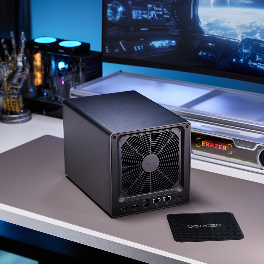 유그린 고성능 나스 4베이 NAS DXP4800Plus 퀵가이드 제공 상품 이미지