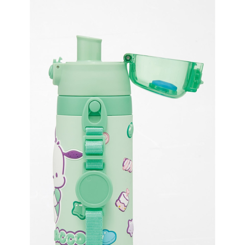 스케이터 산리오 포차코 캐릭터 3D 원푸쉬 보냉 스테인리스 다이렉트 보틀 480ml SDPV5 - 주방·식기 - 하카타몰