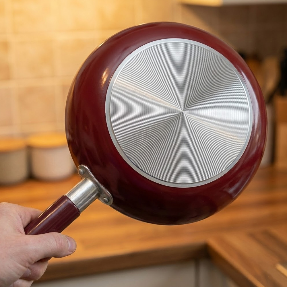 가벼운 대형 마블 스톤 코팅 업소용 후라이팬 32cm