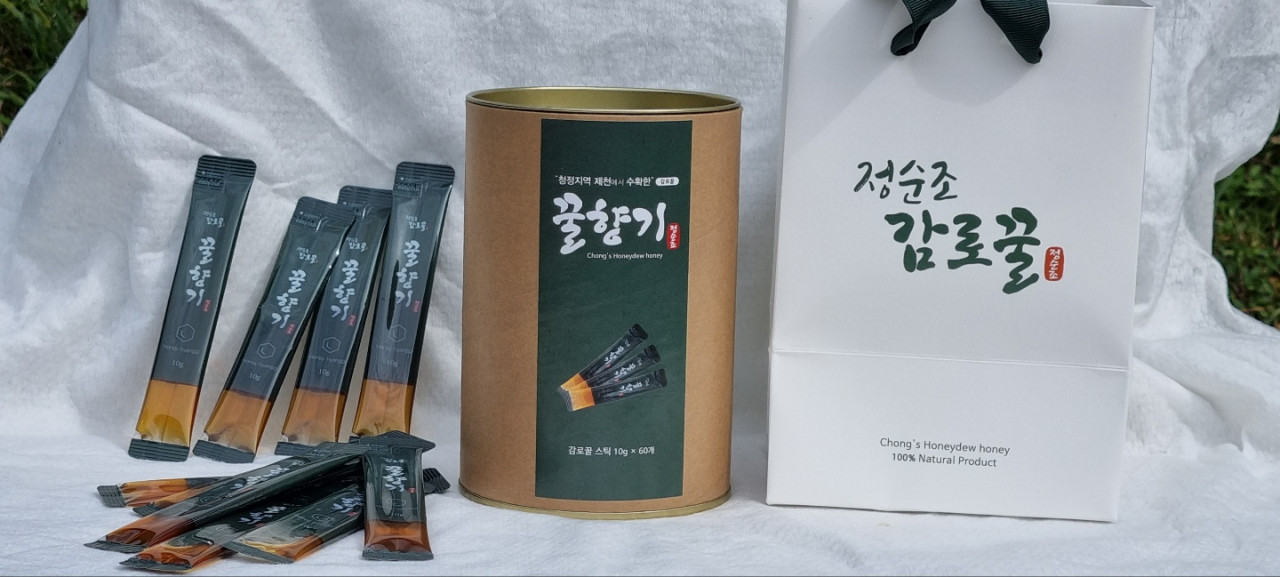 정순조 국내산 자연 프리미엄 천연 토종 감로꿀스틱 60포, 1개
