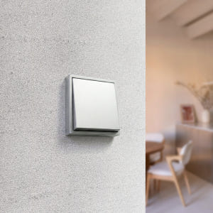 클릭 스위치 플래티넘 실버 1구 CLICK 일렉트릭 유럽형 정사각 조명 ... 실사용 후기 | 효과 있을까? - 상품 이미지 2