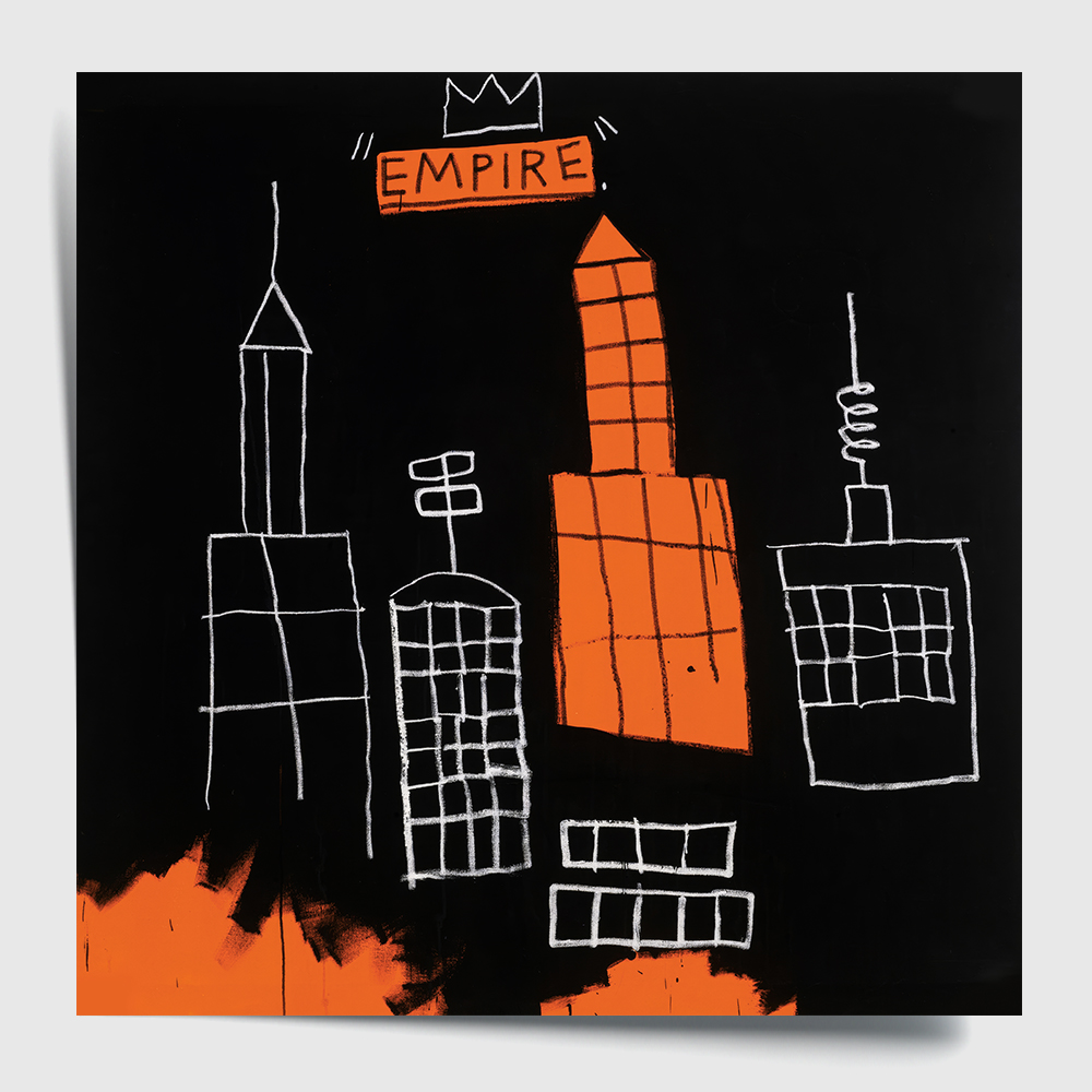 장 미셸 바스키아 인테리어 그림 액자 포스터 명화 7 Mecca 1982 - 상세 이미지 2