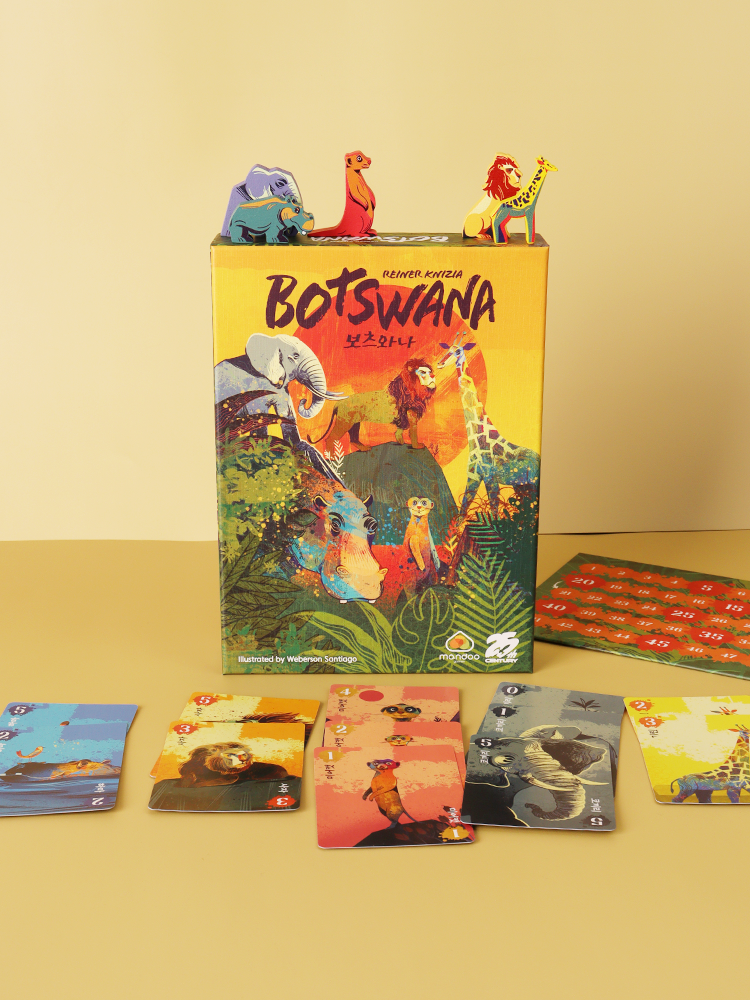 [만두게임즈] 보츠와나 패밀리 보드게임 심리 카드 게임 이미지 3