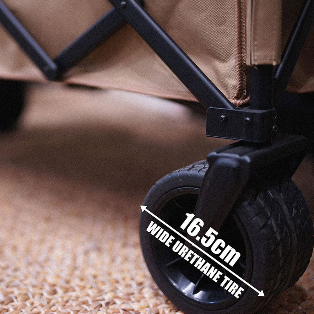 트루버 캠핑용웨건 2단접이식카트 수레 캐리어 대형