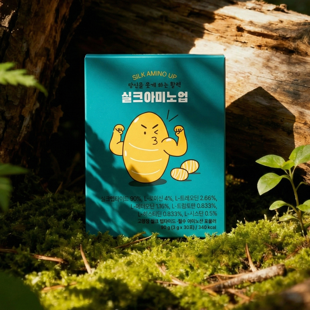 실크아미노산 실크 아미노업 파우더 100 로이신 아미노산 단백질 영양제 30포, 1박스 이미지 6