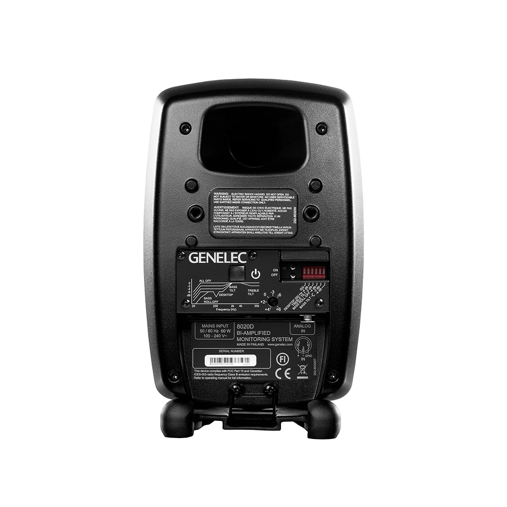 제네렉 GENELEC 8020D 하이파이 모니터스피커 액티브 1EA 블랙 - 상세 이미지 4