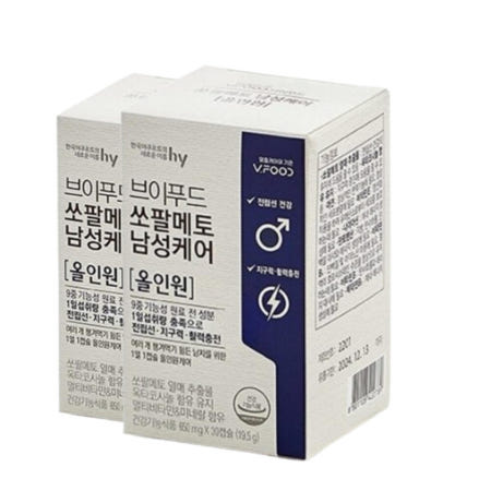 진토샵 남성 전립선 건강 쏠팔 메트 쏘팔 메토 옥타 코사놀 아연 제품 영양제 30 캡슐