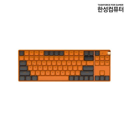 한성컴퓨터 GK903B Deskterior 유무선 기계식 (오렌지)