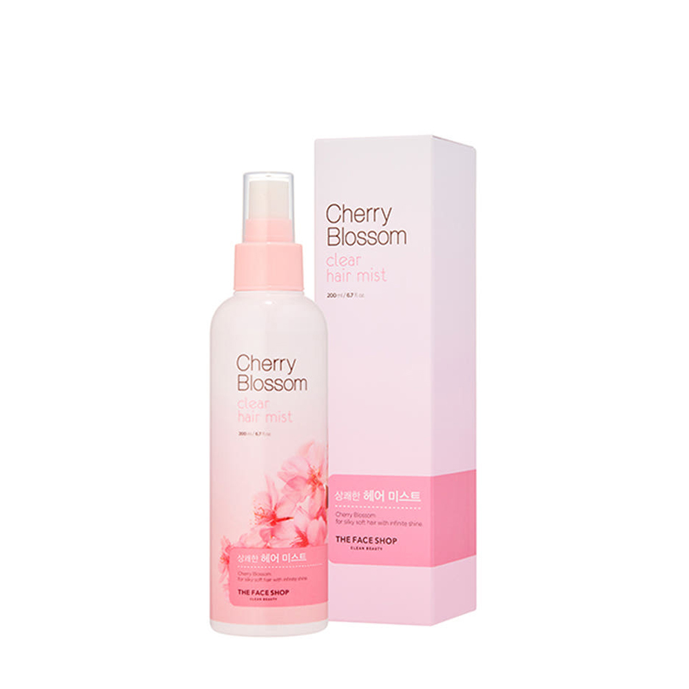 더페이스샵 체리블라썸 클리어 헤어 미스트 200ml - 상세 이미지 2