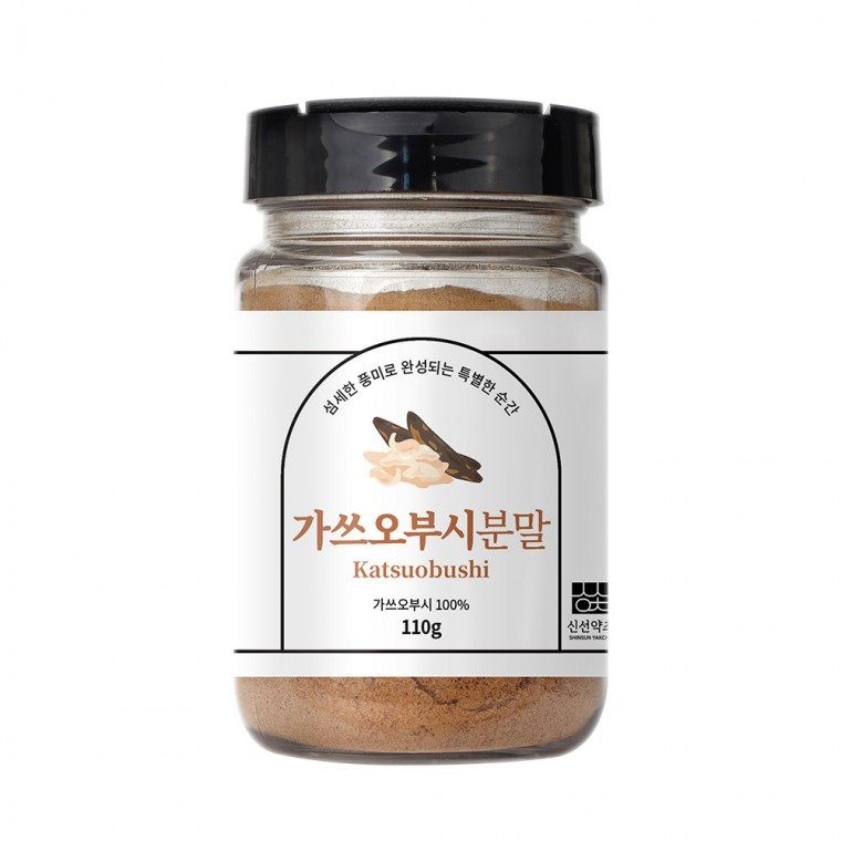 신선약초 가쓰오부시 분말 110g 가루 차 - 상품 이미지