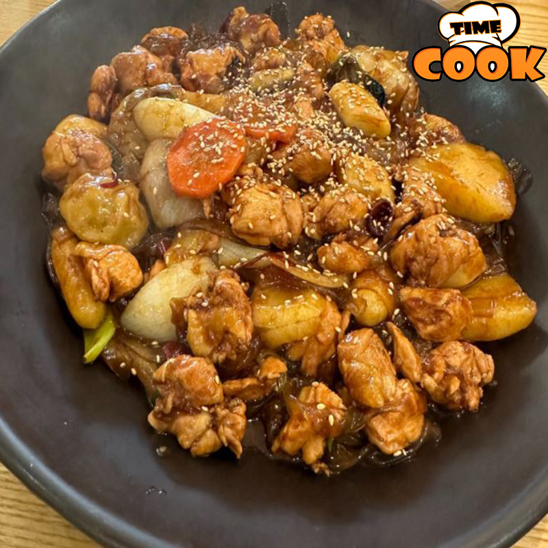[타임쿡] 정통 춘천 닭갈비 1kg 4인분 닭다리살 순살 - 상세 이미지 2