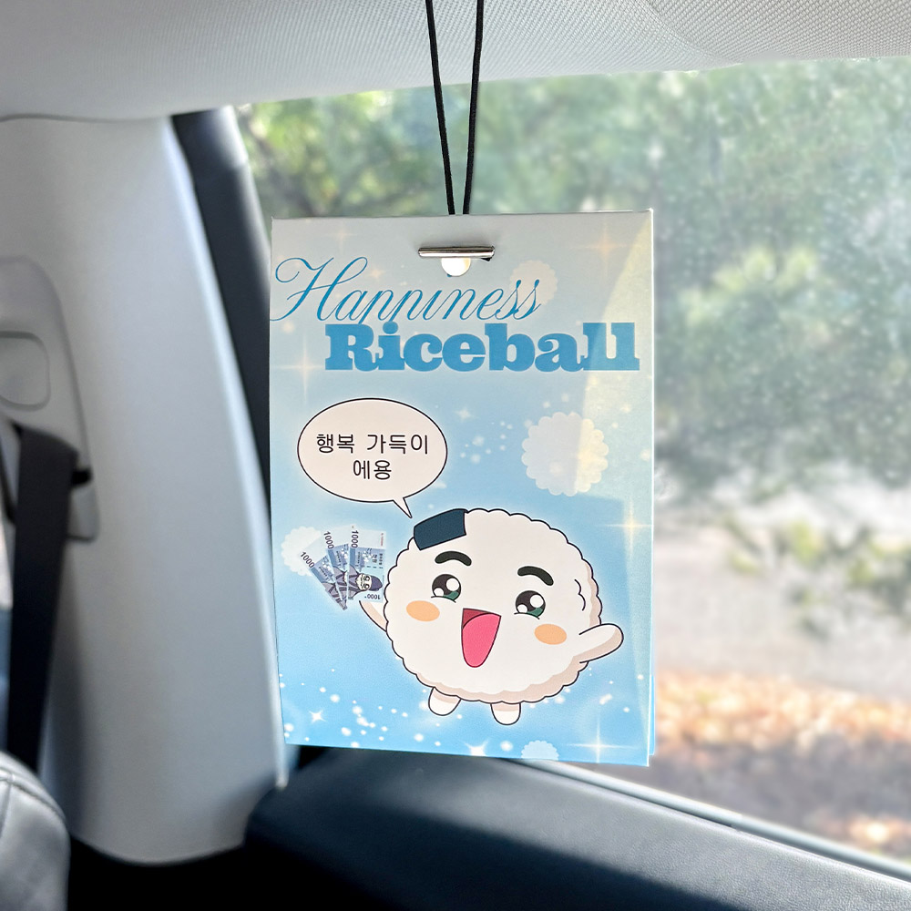 벨르아망 쿵야 센트칩 차량용 방향제 샤쉐 차량 걸이형 디퓨저 새차 선물 양파쿵야 블랙체리 - 상세 이미지 3
