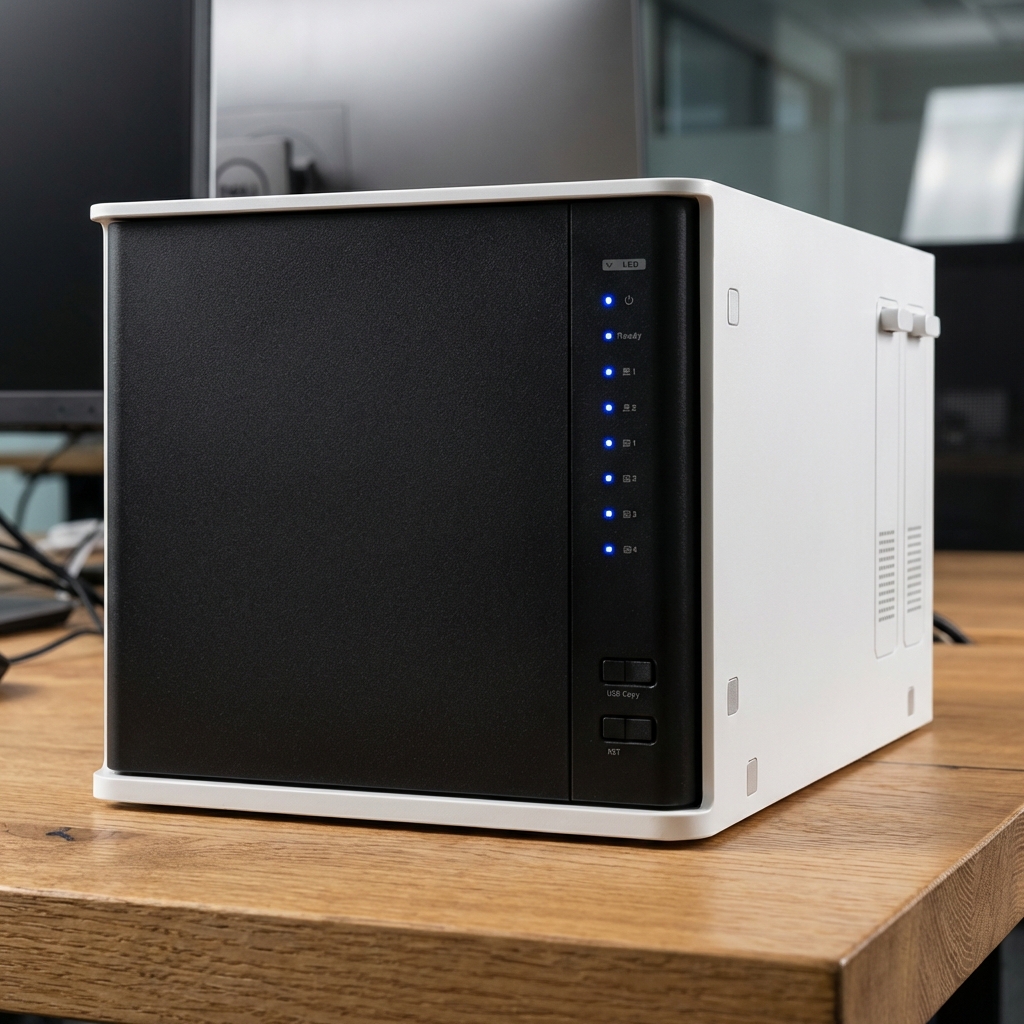 ipTIME NAS400plus 4베이 나스 서버 네트워크 스토리지 - 상품 이미지