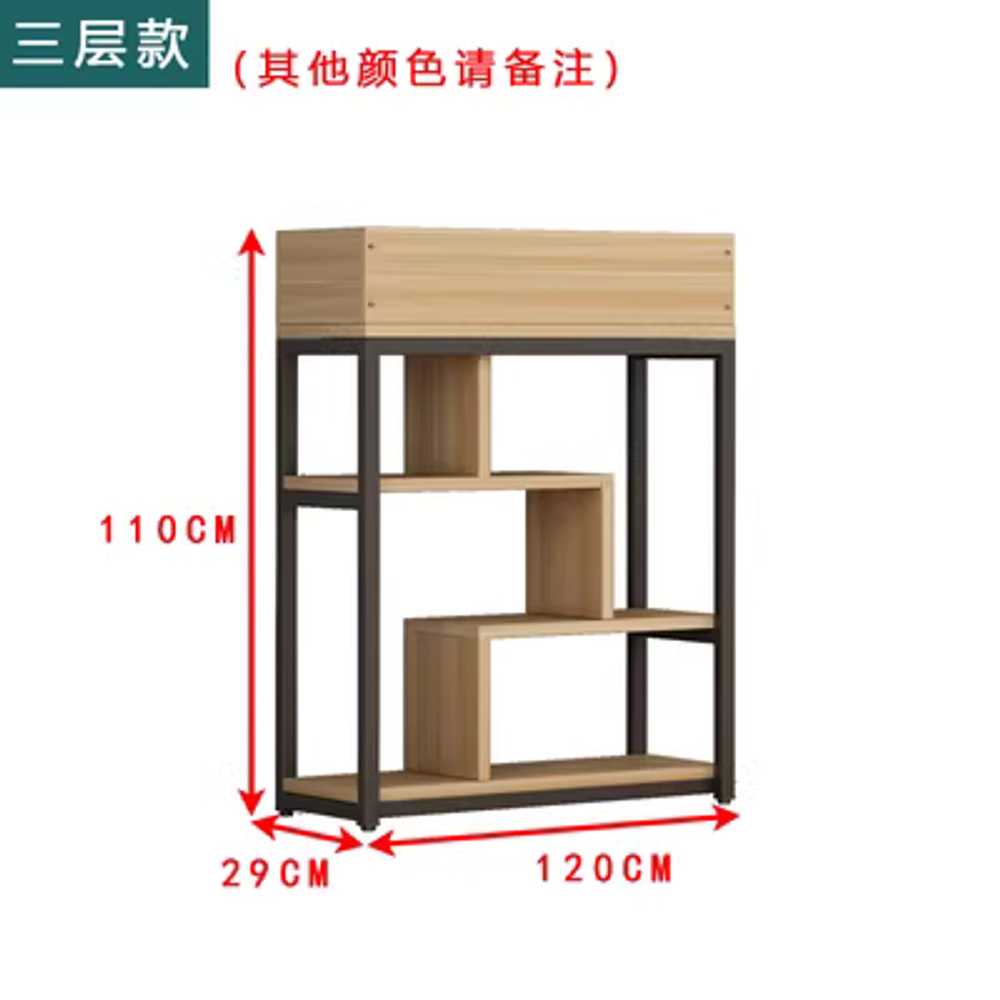 사무실 화분 파티션 분리 조경 철제 가벽 실내 카페 80x29x110cm 3단 이미지 8